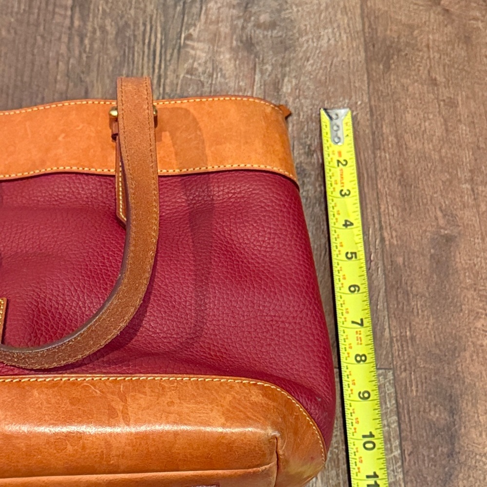 WOMENS DOONEY AND BURKE LEATHER SHOULDER BAG - Picture 7 of 8